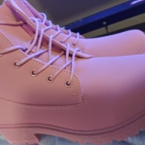 Pink Boots